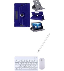 Resim Lenovo Idea Tab Tb336fu 11'' Uyumlu Kılıf Bluetooth Klavye Dokunmatik Kalem Kılıf 