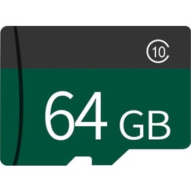 Resim Taşınabilir 16gb 32gb 64gb 128gb Yüksek Hızlı Mikro Güvenli Dijital Bellek Kartı-yeşil 