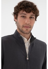 Resim U.s. Polo Assn. Erkek Antrasit Hırka Triko 50298268-vr006 Antrasit 