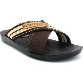 Resim Gezer 10489 Erkek Terlik Yazlık Terlik Çapraz Ev Terliği 