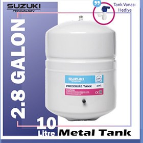 Resim Sulook Tüm Su Arıtma Cihazlarına Uyumlu 2 8 Galon (10 Lt) Metal Tank 