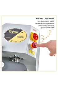 Resim Emir Endüstriyel Mutfak Emir 15-25 Kg Hamur Yoğurma Makinesi Kapaklı Yeni Model 