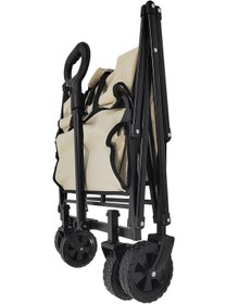 Resim Kiwi Kfw-390 Katlanır Portatif Taşıma Aracı Kamp,piknik,plaj, Pazar, Market Koli, Yük,paket El Arabası 