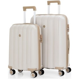 Resim Mçs Polipropilen 2li Valiz Seti Orta & Kabin V305 S21yy1000076-set 00421 2'li Set Çok Renkli 