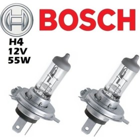 Resim Bosch H4 12V 60/55W Far Ampülü 2 Adet Set 