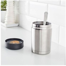 Resim IKEA Efterfragad 0,5 Lt Yemek Gıda Çorba Termosu Paslanmaz Çelik 