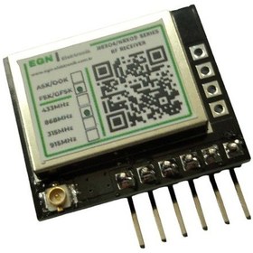 Resim Nrx04cfs8 Rf Alıcı Receiver Modülü 868mhz, Ask/ook, Saw Filtre, Rf Ekran, U.fl Rf Konnektör 