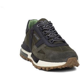 Resim MARCOMEN Erkek Outdoor Sneaker Rahat Kalıp Bağcıklı Yürüyüş Ayakkabısı 