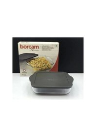 Resim Paşabahçe 59034 Borcam Gri Kapaklı Fırın Tepsisi 22x22cm 