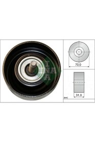 Resim Ina Matrixzn AlternatÖr V KayiŞ Gergİ Rulmani Astra J-insignia A-antara-captiva 2.0 T A20nft-b20nft-a20nht 