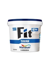 Resim Marshall Fit Extra Tavan Boyası 17,5 Kg Beyaz 17.5 KG 