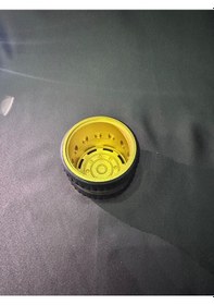 Resim Metal Sarı Nargile Lotusu 