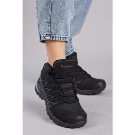 Resim Tonny Black TB601 Kar Botu – 1. Sınıf Malzeme, Kaymaz Taban, Şık ve Konforlu Tasarım, Outdoor ve Günlük Kullanım 