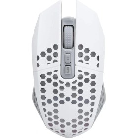 Resim Shujı 2.4ghz Kablosuz Fare Kablosuz 8d Şarj 3 Hız Fare 800-1200-1600 Dpı Içi Boş Işık Bilgisayar Ofis Oyunu Tak Çalıştır Fare Rgb Kablosuz Delik Kazma Ergonomik Fare (Beyaz) (Yurt Dışından) 