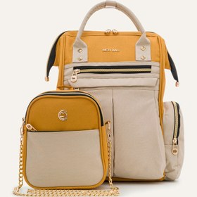 Resim Angel Hardal - Bej Kumaş Bebek Çantası 