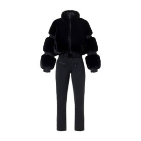 Resim Goldbergh Lieke Kadın Siyah Kayak Tulumu 