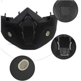 Resim Tex 710 Jet Kask Maskesi, Jet Kask Maskesi (Cam Rengi Aynalı) 