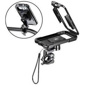 Resim Wholesale00 Çabuk Açılan Motosiklet/bisiklet Telefon Tutacak M18l-qd Su Geçirmez Cep Telefonu Tutacağı Std 