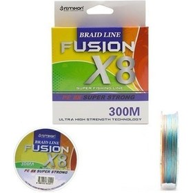 Resim Remixon Fusion 300 Mt X8 Multicolor 8 Kat Ip Misina # 0,25 Mm 