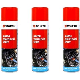 Resim Würth Hızlı Motor Temizleme Spreyi 500 Ml 3 Adet 