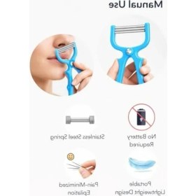 Resim Odea Manuel Yüz Tüy Alma Aparatı - Taşınabilir ve Pratik Kullanım 