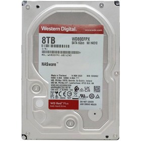 Resim WD WD Red Plus Nas 8TB 3.5" 5640Rpm SATA (WD80EFPX) 