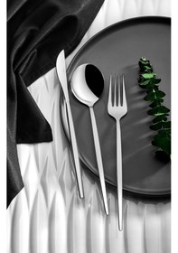 Resim Onon Aris 6 Kişilik 24 Parça Çatal Kaşık Bıçak Takımı 