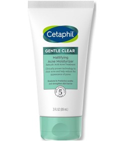 Resim Cetaphil Gentle Clear Akneli Ciltler İçin Matlaştırıcı ve Nemlendirici Krem 89 ML 