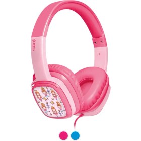 Resim Ttec Soundbuddy Boyama Kartlı Çocuk Kulaklığı Pembe 