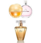 Resim Avon Rare Gold Kadın Parfüm EdDP 50 ML + Avon Incandessence Kadın Parfüm EDP 50 ML + Avon Wish Of Love Kadın Parfüm EDT 50 ML 