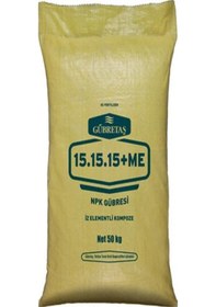 Resim Gübretaş Süper Kompoze 15.15.15+Me Gübre 50 KG Harmanlanmış Iz E 