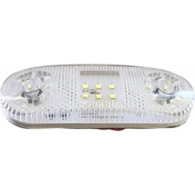 Resim Ahmet Otomotiv 21 LED Beyaz Lamba 12V-24V Tır Kamyon Dorse Otobüs Minibüs Offroad 