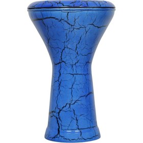 Resim MASTERWORK ÇÖMLEK DARBUKA ÇATLAK MAVİ 