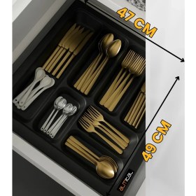 Resim ALMITAL 47X49 Kaşıklık ve Kepçelik 2'li Set 40X41CM ‘e Kadar Kesilebilir 