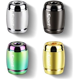 Resim Otomobil Vana Çekirdek Kapağı Lastik Anti-deflasyon Vana Dekorasyonu Altın 