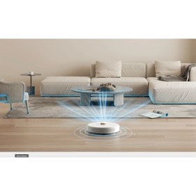 Resim Xiaomi 3d Engellerden Kaçınma Çift Hatlı Lazer Ve Lds Lıdarlı Tarama Robot Süpürge Luciole Lambader 