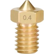 Resim Koodmax 5 Adet 3d Yazıcı Extruder M6 1.75mm / 0.4mm V5 - V6 Pirinç Nozzle Baskı Kafası 