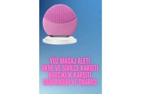 Resim TKÇ Kaş Bıyık ve Yüz Epilasyon Aleti ve Titreşimli Yüz Temizleme Masaj Aleti Ikili Set 