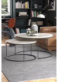 Resim Uslucan Alışveriş Orta Sehpa Ikili Lüx Specıal Efes Çok Renkli 