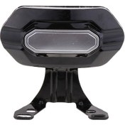 Resim Tongxida Motosiklet İçin Siyah Sırtlık Sissy Sırt Dayanağı Yastığı, Konforlu Ve Uygun Kullanıcılar İçin 