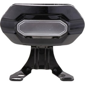 Resim Tongxida Motosiklet İçin Siyah Sırtlık Sissy Sırt Dayanağı Yastığı, Konforlu Ve Uygun Kullanıcılar İçin 