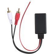 Resim Dianziye Kenwood Ve Clarion Araçlar İçin 2rca Bluetooth Ses Kablosu, 5-12v, 23cm Siyah Plastik 