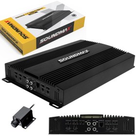 Resim Soundmax OTO ANFİ 4000W 4 KANAL BASS KONTROL SOUNDMAX SX-3200.4 