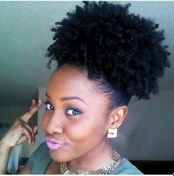 Resim Sones Fbbzt02 Avrupa Ve Amerikan Siyahi İnsanlar Patlama Başı Kabarık Bukle Saç Filesi Peruk Doğal Siyah 