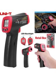 Resim Unı-t Ut300s Lazer Termometre Kızılötesi Temassız Sıcaklık Ölçer N11.523 