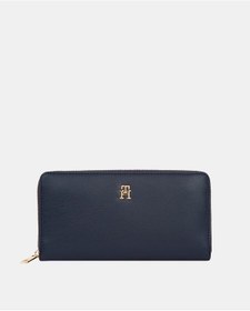 Resim Tommy Hilfiger Kadın Cüzdan Aw0aw17744dw6 Mavi 