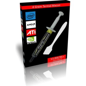 Resim An-Mn9 Termal Macun 3 Gram Şırınga Termal Silikon Işlemci Silikonu Işlemci Macunu 