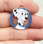 Resim Mınıso 10 Adet Anime Köpek Charm Takı - Dıy Kolye Bilezik Aksesuarı, Altın Kaplama Metal Kahverengi 