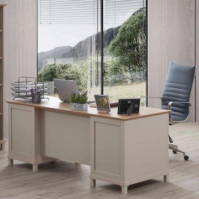 Resim İyena Home Living Sardis Mdf Ofis Makam Takımı 