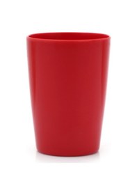 Resim Bosphorus Kalemlik Kırmızı Renkli Melamin Ofis Gereci 8 x 8 x 11 CM 320 ML 